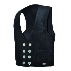 EIKO Classic Zunftweste Lech Genuacord Schwarz 48