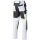PIONIER TOOLS Bundhose Weiß/Dunkelgrau