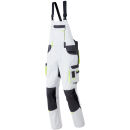 PIONIER TOOLS Latzhose Weiß/Dunkelgrau 110