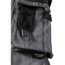 PIONIER TOOLS Bermuda Dunkelgrau/Schwarz 56