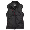 KORSAR ATHLETIC Softshellweste Schwarz L