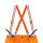 4PROTECT Hosenträger fluoreszierend-orange