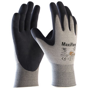ATG MaxiFlex Elite 34-774B Montage-Handschuhe ESD Grau 10(XL)
