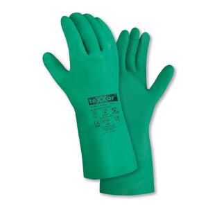 teXXor Chemikalienschutz-Handschuhe NITRIL Grün