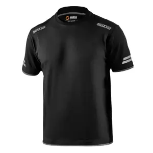 SPARCO TUCSON Tech-T-Shirt Schwarz/Dunkelgrau