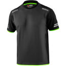 SPARCO TUCSON Tech-T-Shirt Dunkelgrau/Grün