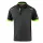 SPARCO TOLEDO Tech-Polo-Shirt Dunkelgrau/Grün