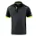 SPARCO TOLEDO Tech-Polo-Shirt Dunkelgrau/Gelb