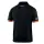 SPARCO TOLEDO Tech-Polo-Shirt Schwarz/Orange