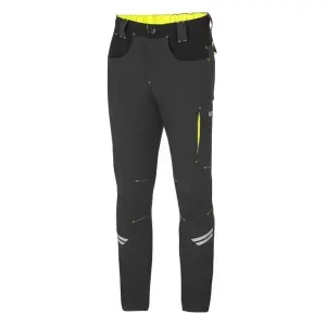 SPARCO KANSAS Tech-Bundhose Dunkelgrau/Gelb