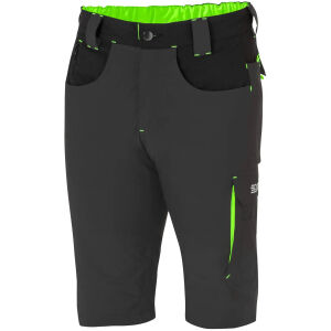 SPARCO LAREDO Tech-Light-Shorts Dunkelgrau/Grün