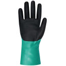 STRONGHAND CLARINGTON Chemikalienschutz-Handschuhe Grün/Schwarz