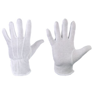 STRONGHAND CLASSIC BAOTOU Baumwoll-Handschuhe Weiß