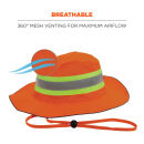 ergodyne GloWear 8935 Hi-Vis Ranger Sonnenhut Orange