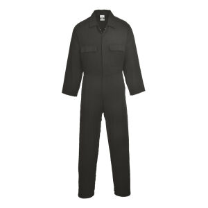PORTWEST S998 - Euro Baumwoll Overall Schwarz