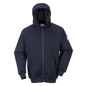 PORTWEST FR81 - Modaflame FR Kapuzen Sweatjacke Marine