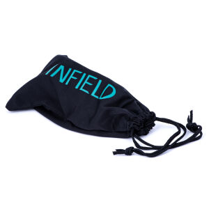 INFIELD Nylonbeutel universal für Bügelbrillen Schwarz