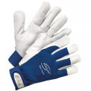 KORSAR MEC-TOUCH Mechaniker-Handschuhe Blau/Weiß