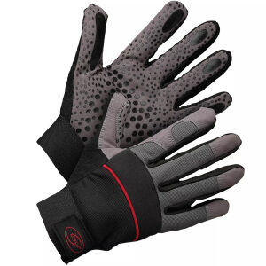 KORSAR MEC-GRIP Mechaniker-Handschuhe Grau/Schwarz  M-XXL - MONTIS B,  14,99