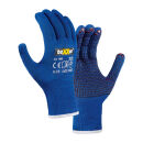 teXXor® Schnittschutz-Feinstrickhandschuhe Blau