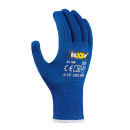 teXXor® Schnittschutz-Feinstrickhandschuhe Blau