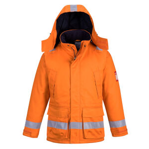 PORTWEST FR59 MULTINORM Winterjacke Orange