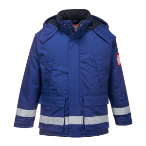 PORTWEST FR59 MULTINORM Winterjacke Royalblau