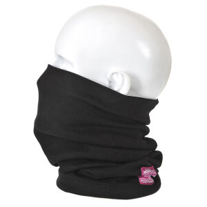 PORTWEST FR19 – Modaflame Knit FR Schlauchschal Schwarz