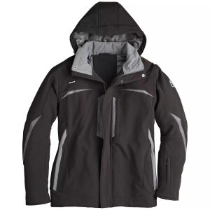 EXCESS Winter-Softshelljacke Champ Schwarz
