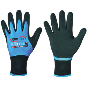 OPTI Flex WINTER AQUA GUARD Montage-Handschuhe Blau 6(XS)