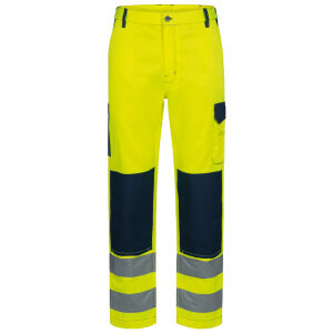 SAFESTYLE WERDAU Warnschutz-Bundhose Gelb/Marine