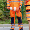 SAFESTYLE FREITAL Warnschutz-Bundhose Orange/Marine