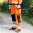 SAFESTYLE FREITAL Warnschutz-Bundhose Orange/Marine