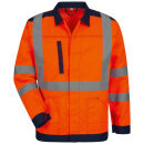 SAFESTYLE MARIENBERG Warnschutz-Bundjacke Orange/Marine