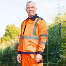SAFESTYLE MARIENBERG Warnschutz-Bundjacke Orange/Marine