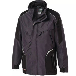COFRA TEVANTO Parka 3 in 1 Anthrazit/Schwarz