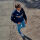 SPARCO MARTINI RACING Sweatshirt Half Zip Blau
