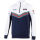 SPARCO MARTINI RACING Sweatshirt Half Zip Blau/Weiß