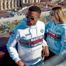 SPARCO MARTINI RACING Hoodie Hellblau