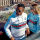 SPARCO MARTINI RACING Hoodie Hellblau L