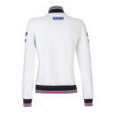 SPARCO MARTINI RACING Lady Full Zip Weiß