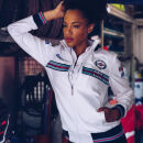 SPARCO MARTINI RACING Lady Full Zip Weiß
