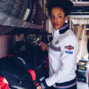 SPARCO MARTINI RACING Lady Full Zip Weiß