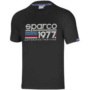 SPARCO 1977 T-Shirt Schwarz