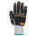 PORTWEST A718 - Impact C13 Nitrilschaum-Handschuh Grau/Schwarz