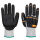 PORTWEST A718 - Impact C13 Nitrilschaum-Handschuh Grau/Schwarz