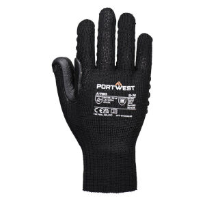 PORTWEST A790 - Anti-Vibrations-Handschuh Schwarz