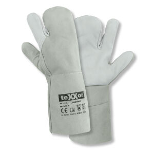 teXXor SANTORIN Gr.10 (XL) Schweißer.- Hitzeschutz-Handschuhe Grau