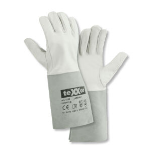 teXXor ARGON I Schweißer.- Hitzeschutz-Handschuhe Grau
