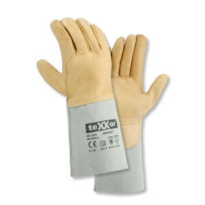 teXXor ARGON III Schweißer.- Hitzeschutz-Handschuhe Beige